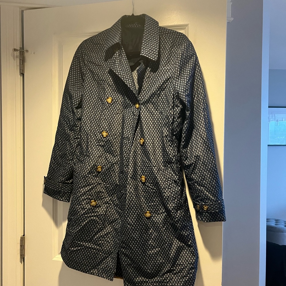J.McLaughlin printed trench coat